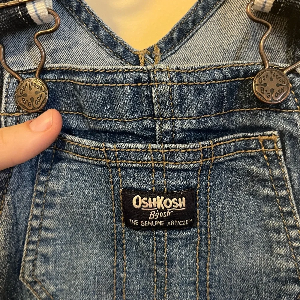2T OshKosh Jean overall shorts